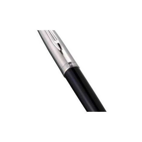 Pióro Wieczne Waterman Embleme Black M z chromowanym wykończeniem - 2
